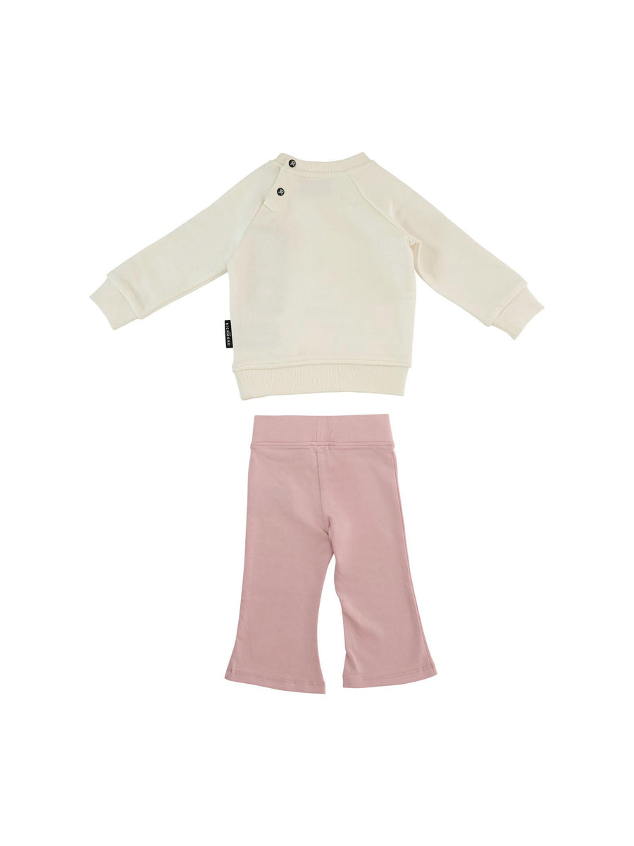 Completo John Richmond bianco e rosa RIA25017CF OFF-WHITE John Richmond 