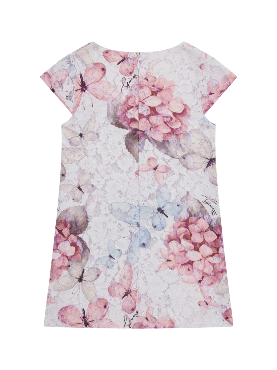 Abito Guess bianco con stampa floreale K5RK17WF6J0 P739 Guess 