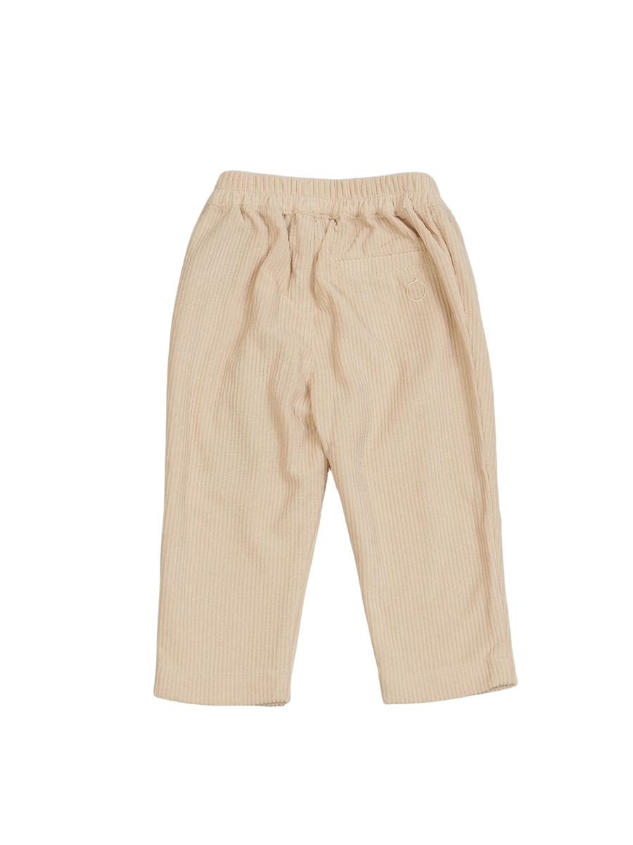 Pantaloni chino beige a costine TIA23077 POMICE Trussardi 