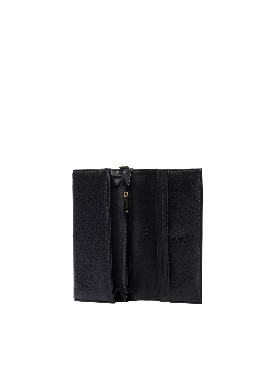 Portafoglio "Sparkix bag" Marc Ellis nera con logo dorata SPARKIXBAG BLACK / GOLD Marc Ellis 