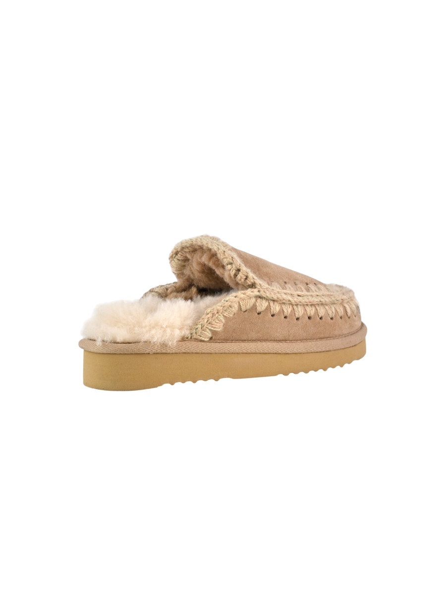 Mou " Eskimo Slipper Suede" cammello MU.FW101125A CAM Mou 
