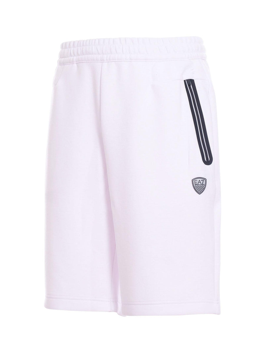Bermuda Emporio Armani sportivo bianco 8NPS08 1100 Armani EA7 