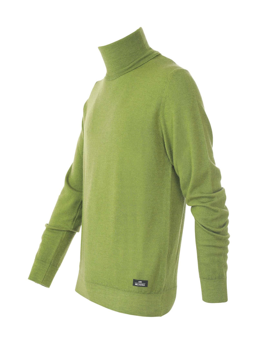 Maglioncino dolcevita verde AD0440DM0227 32 Alessandro Dell'Acqua 