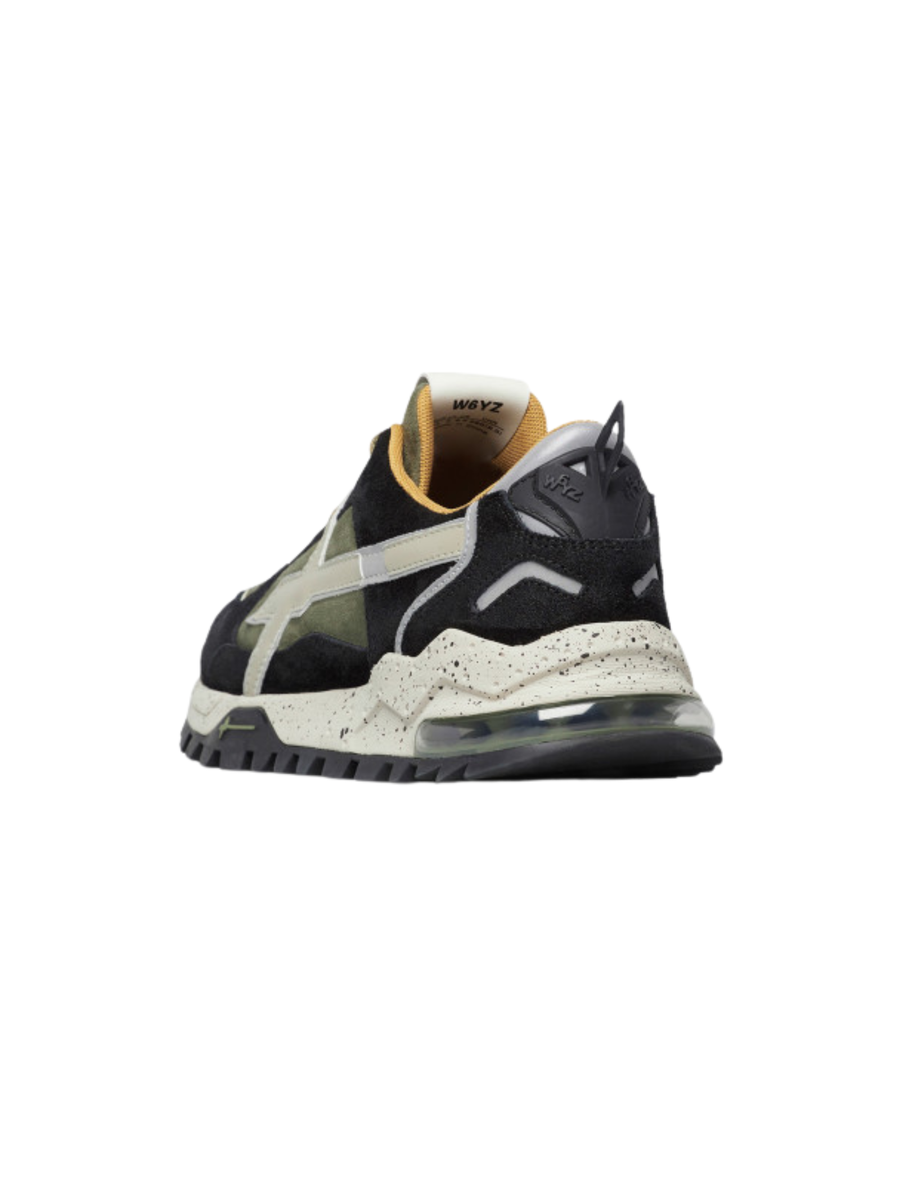 Sneakers "breeze 3-m" W6YZ nere e verde militare 1A18 BLK/MIL W6YZ 