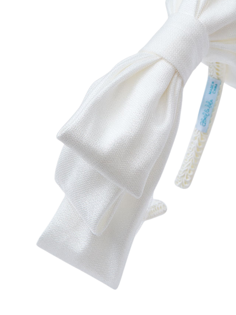 Cerchietto fiocco Abel & Lula bianco panna 5442 PAN Abel & Lula 