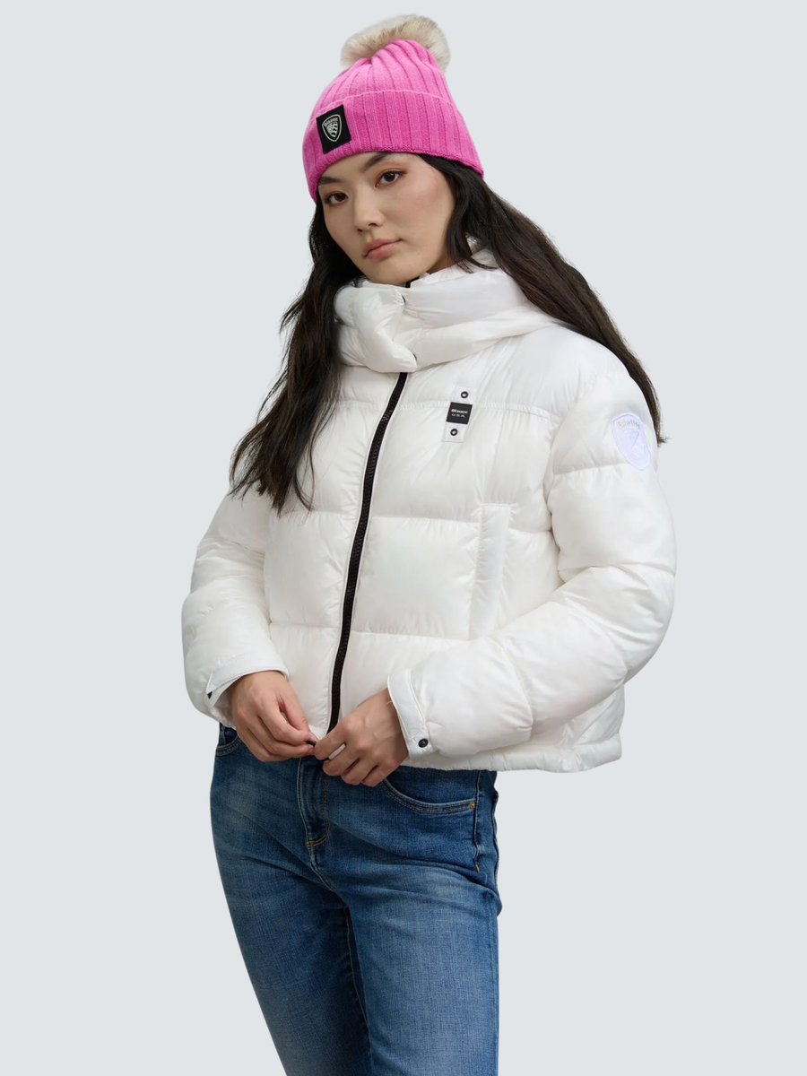 Giubbino micro rip "Gloria" Blauer bianco BLDC02170 100BI Blauer 