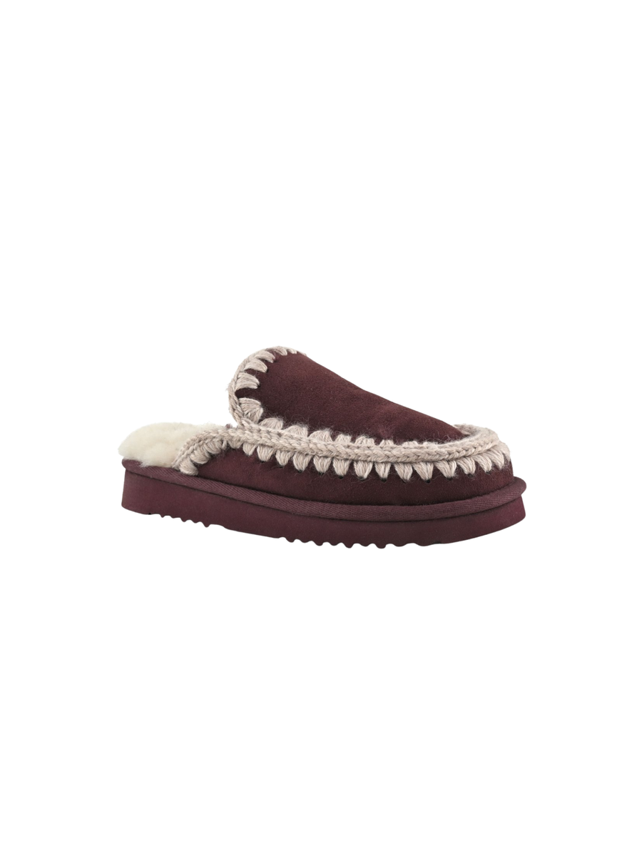 Mou " Eskimo Slipper Suede" cabernet MU.FW101125A CAB Mou 
