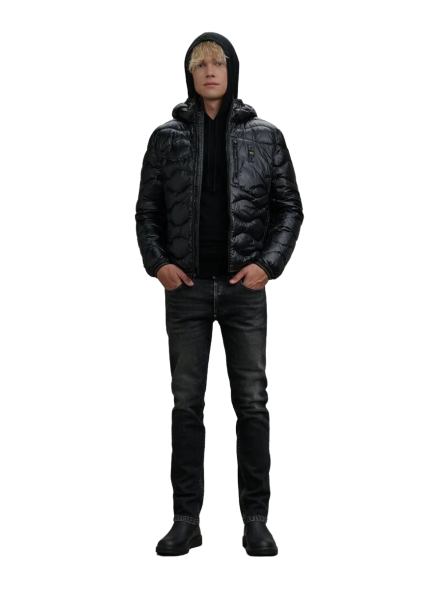 Giubbino ad onde "Wave" Blauer nero BLUC03074 999 Blauer 