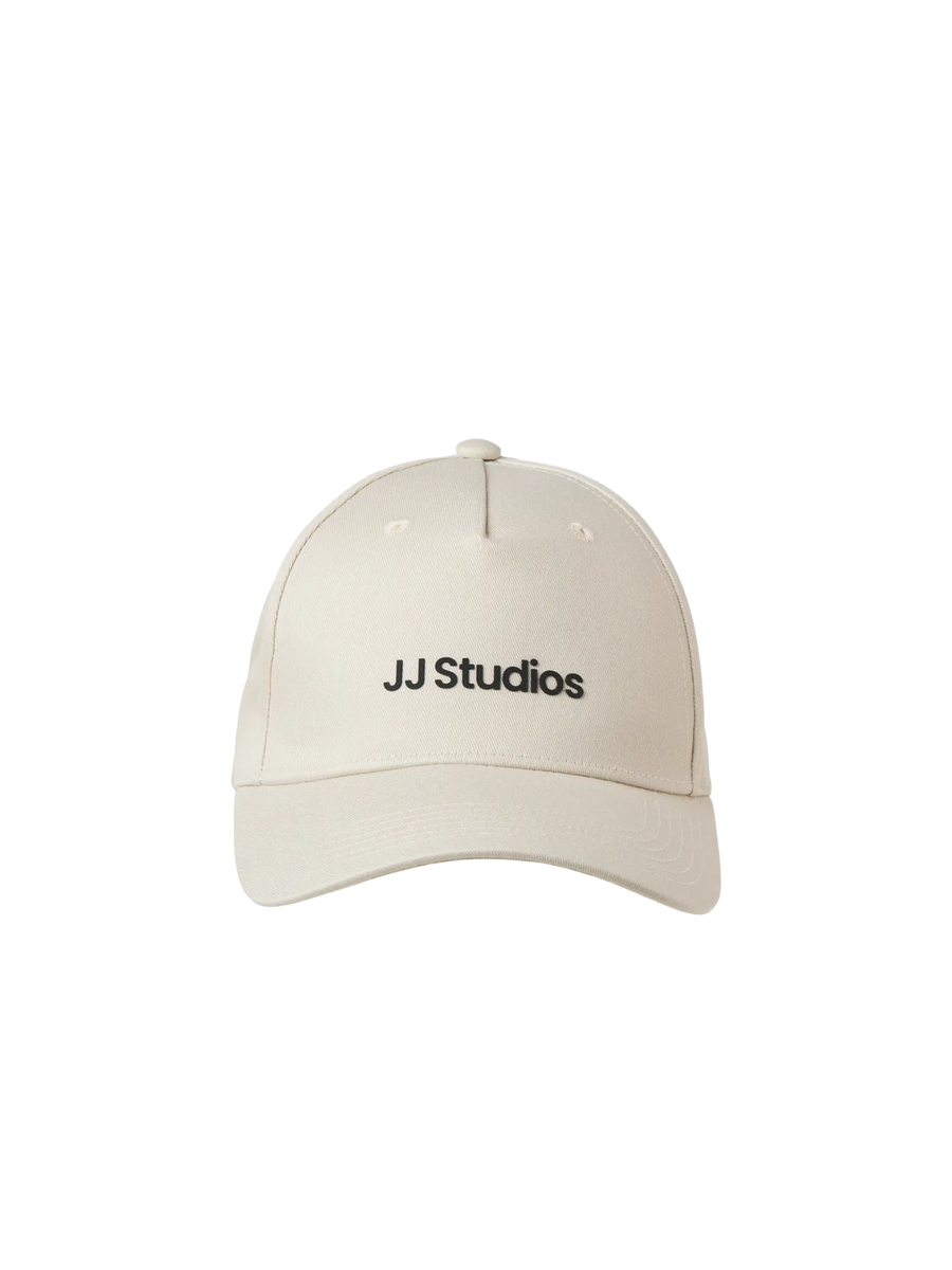 Cappello con visiera Jack & Jones panna "JJ Studios" 12279414 Moonbeam Jack & Jones 