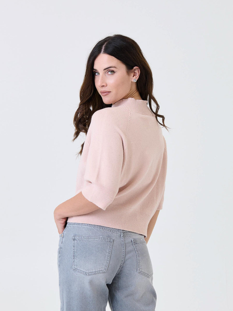 Maglione a 3/4 Kontatto rosa 3M0903C ROSA kontatto 