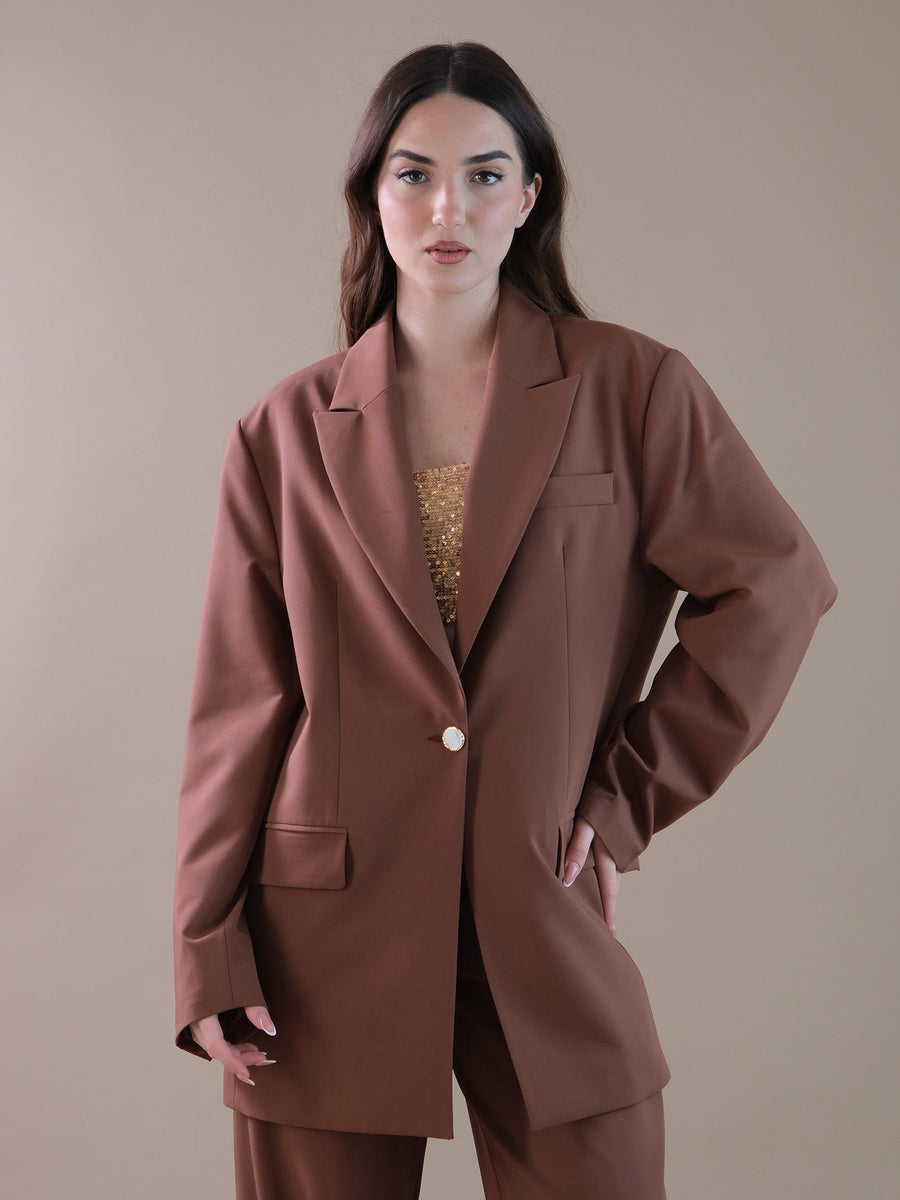 Blazer over cuoio GI94 CUOIO Bohemian V 