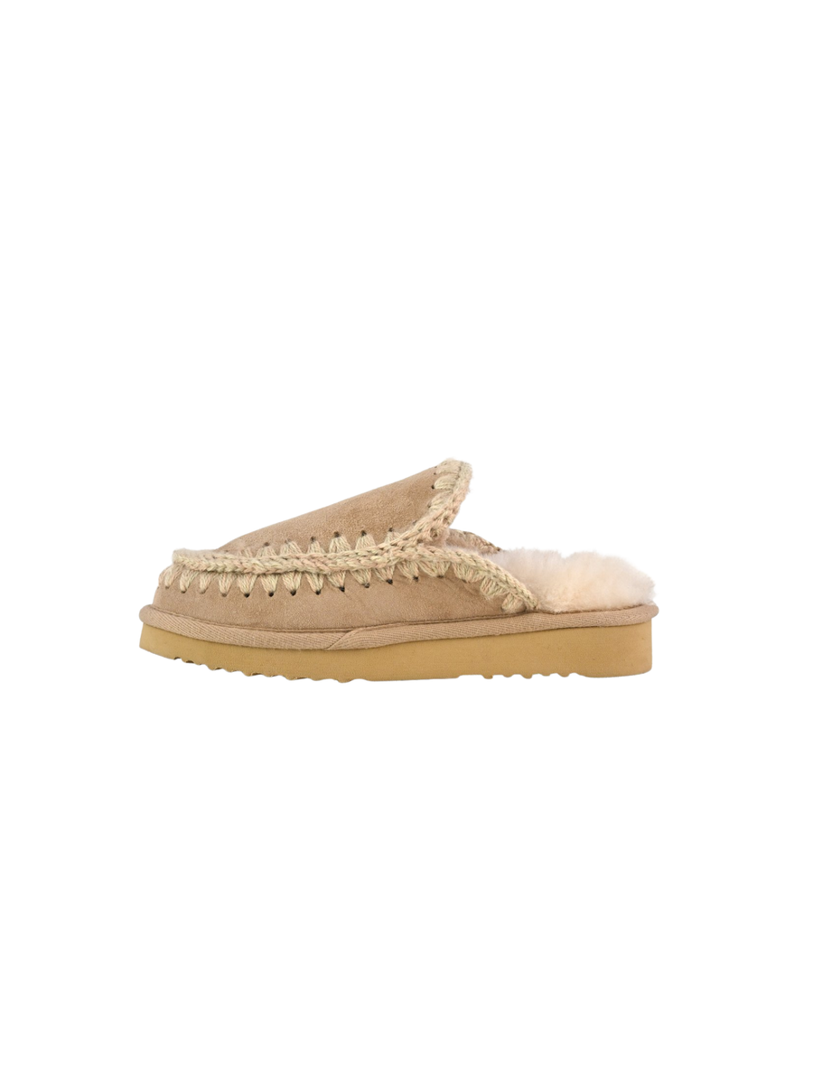 Mou " Eskimo Slipper Suede" cammello MU.FW101125A CAM Mou 