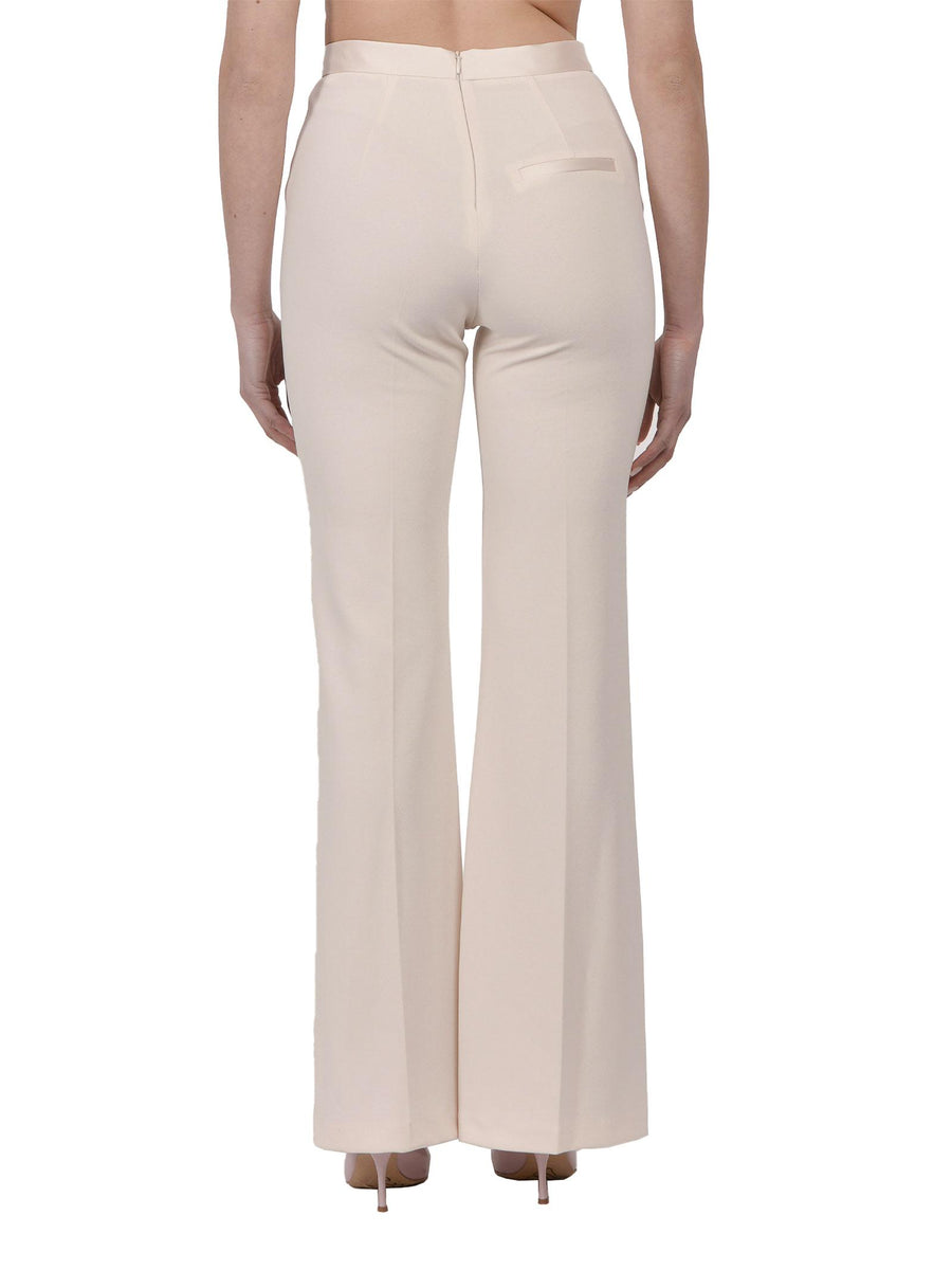 Pantalone flare smoking porcellana P3E9FAW PORCELLANA Imperial 