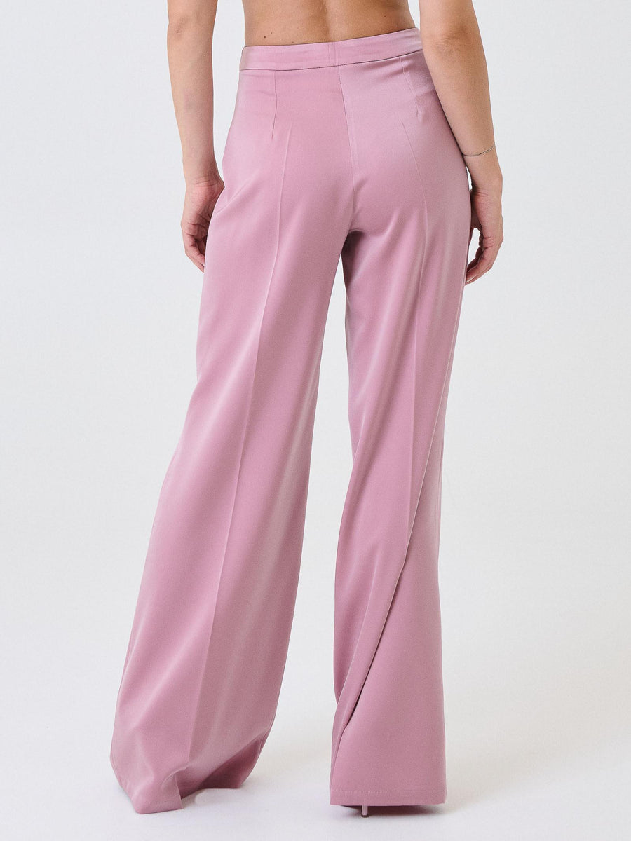 Pantalone a palazzo "allure" Silence Limited rosa PAF4SAT OURPINK Silence Limited 
