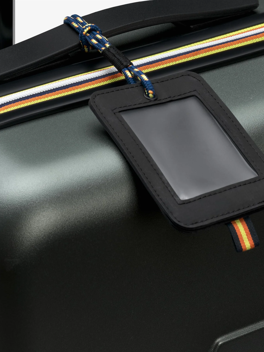 Trolley "Eudoxie logo" K-Way verde K81372W WMR K-WAY 