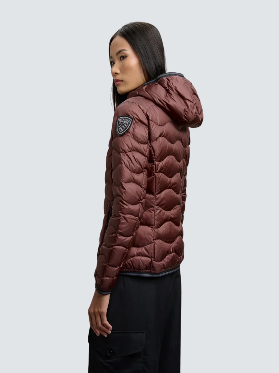 Giubbino ad onde "Camelia" Blauer rosso BLDC03095 50ALT Blauer 