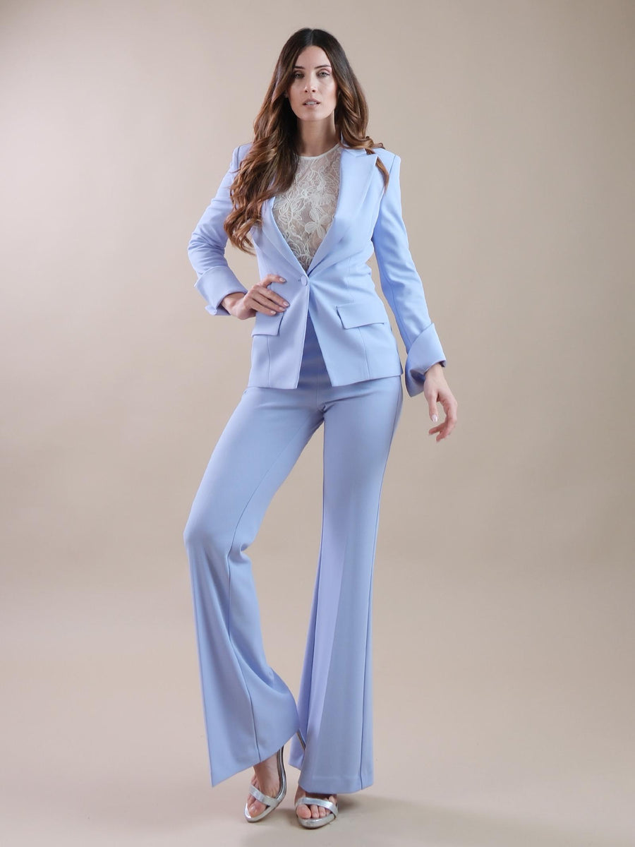 Pantalone flare smoking lavanda P3E9HAW LAVANDA Imperial 