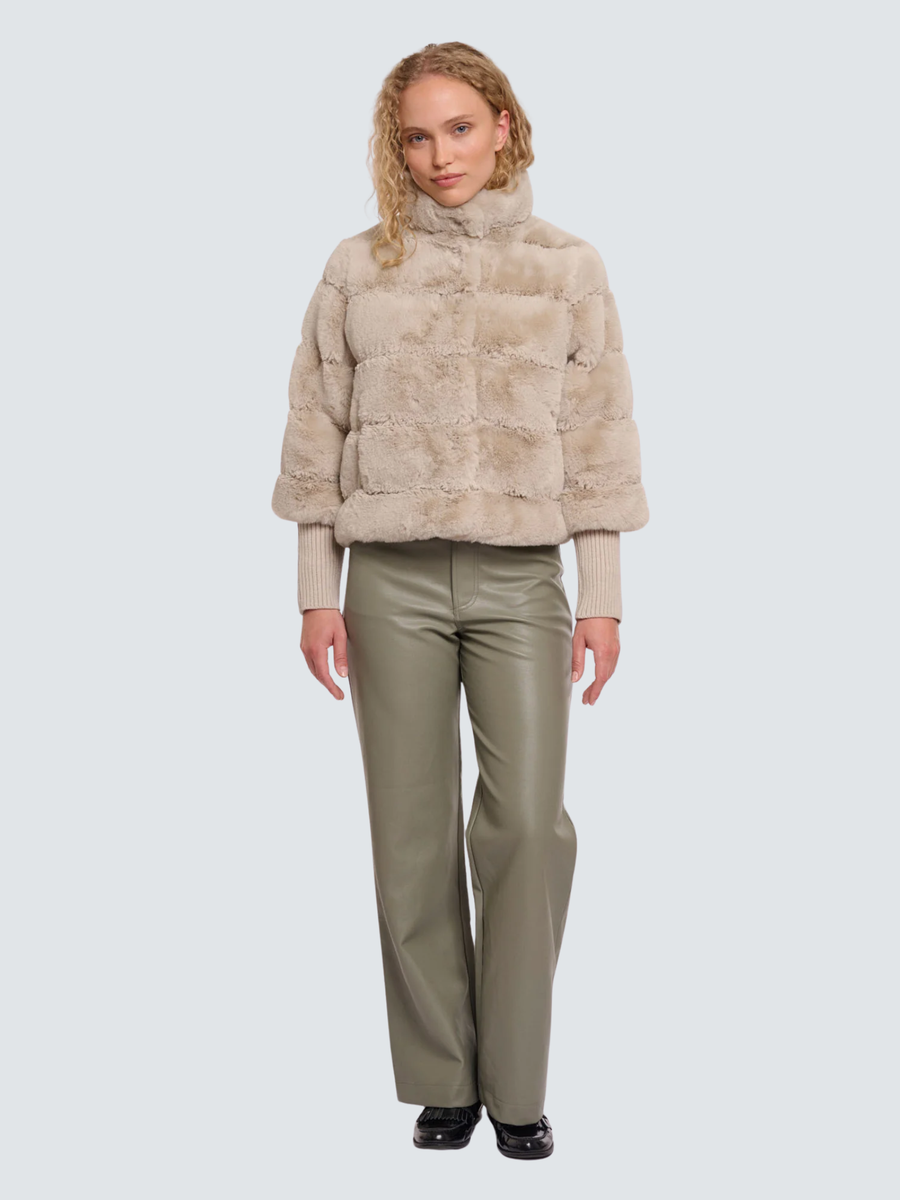 Cappotto "Feline" Rino & Pelle beige Feline.7002512 Birch Rino & Pelle 