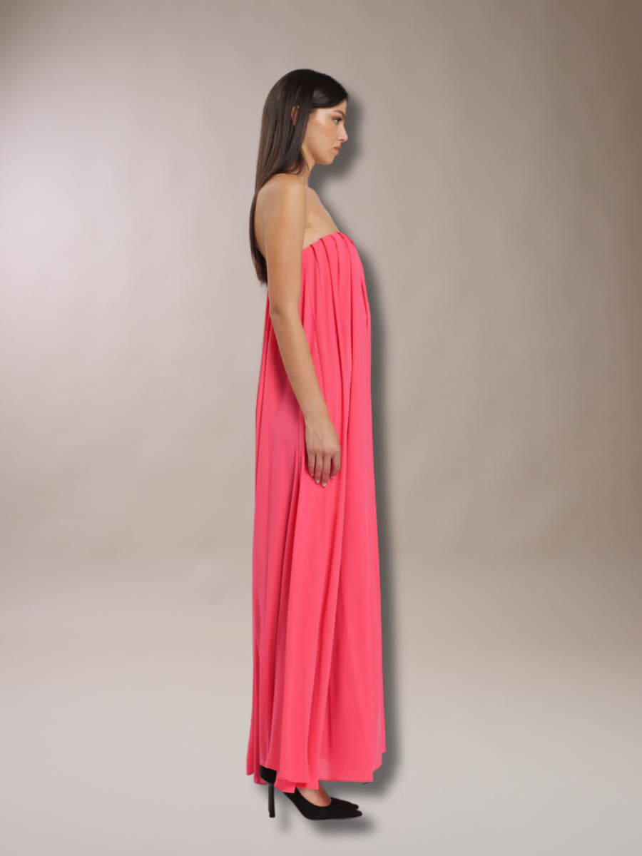 Vestito Chloe corallo AB4045 CORALLO Silence Limited 