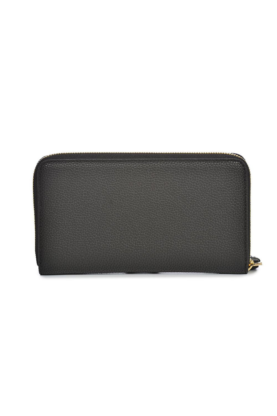 Portafoglio zip around in pelle Y3H168YFW9B 80001 Emporio Armani 