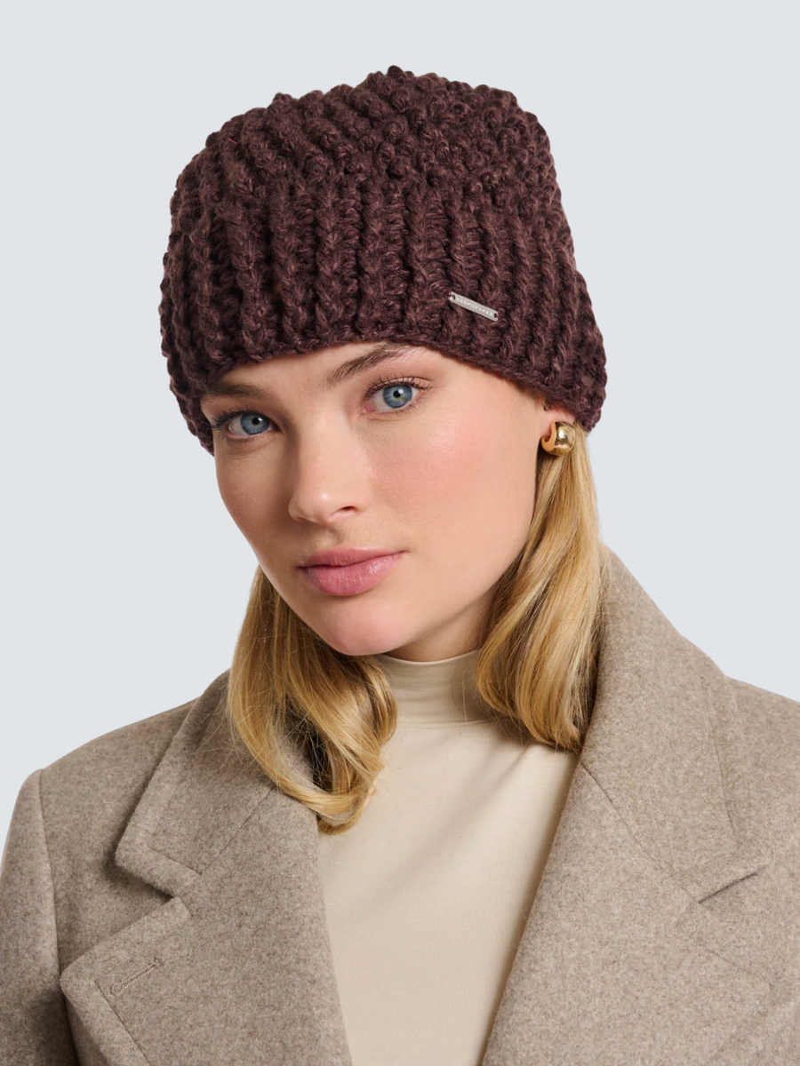 Cappello "Kevina beanie" Rino & Pelle cioccolato Kevina.7002512 Chocolate bean Rino & Pelle 