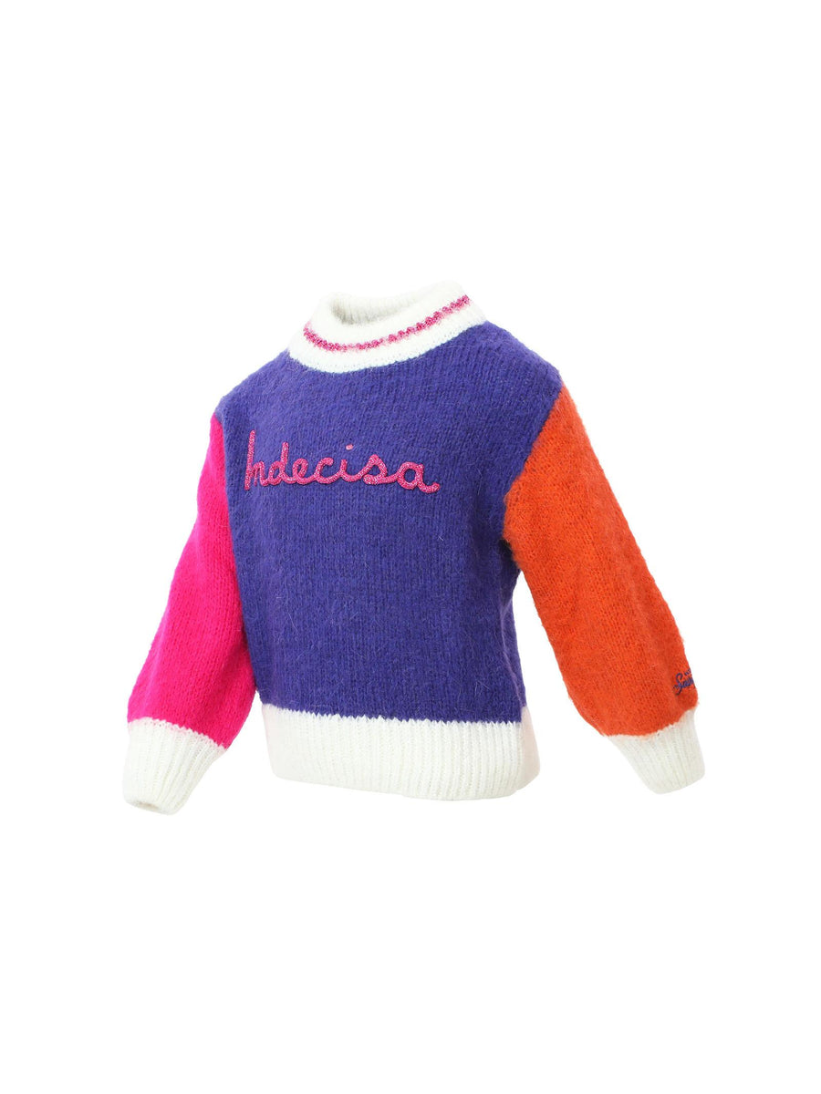 Maglione bambina "Indecisa" DANY003 00862E MC2 SAINT BARTH 