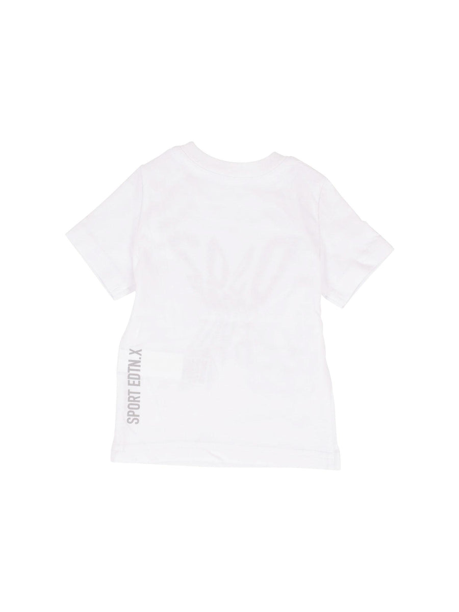 T-Shirt Dsquared bianca stampa logo frontale DQ2545D00MV DQ100 Dsquared 