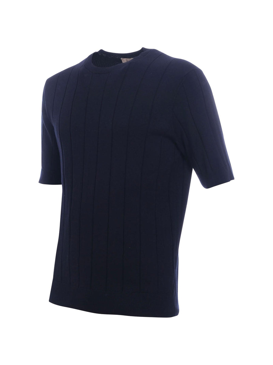 Maglia Portofino blu a coste verticali 2011 650 Portofino 