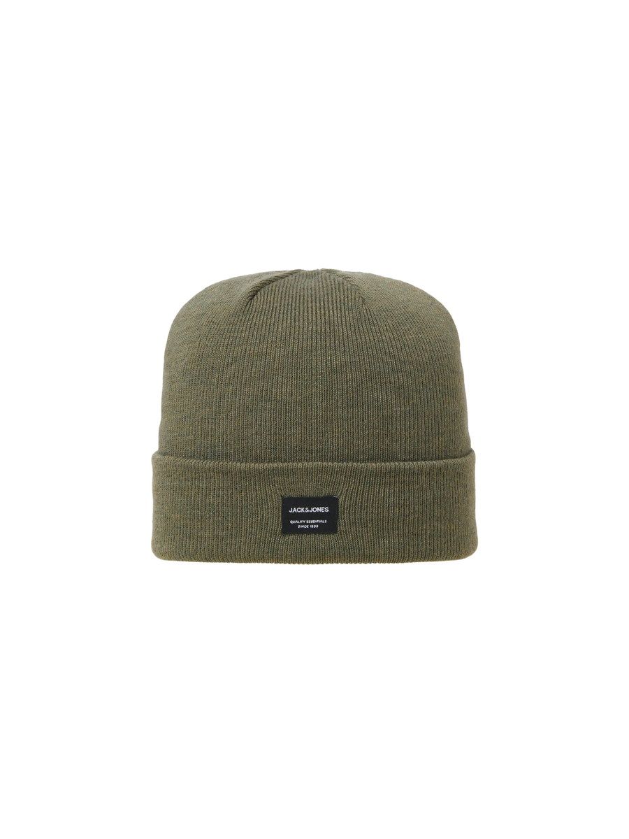 Cappello Jack & Jones verde con patch logato 12092815 Dusty Olive Jack & Jones 