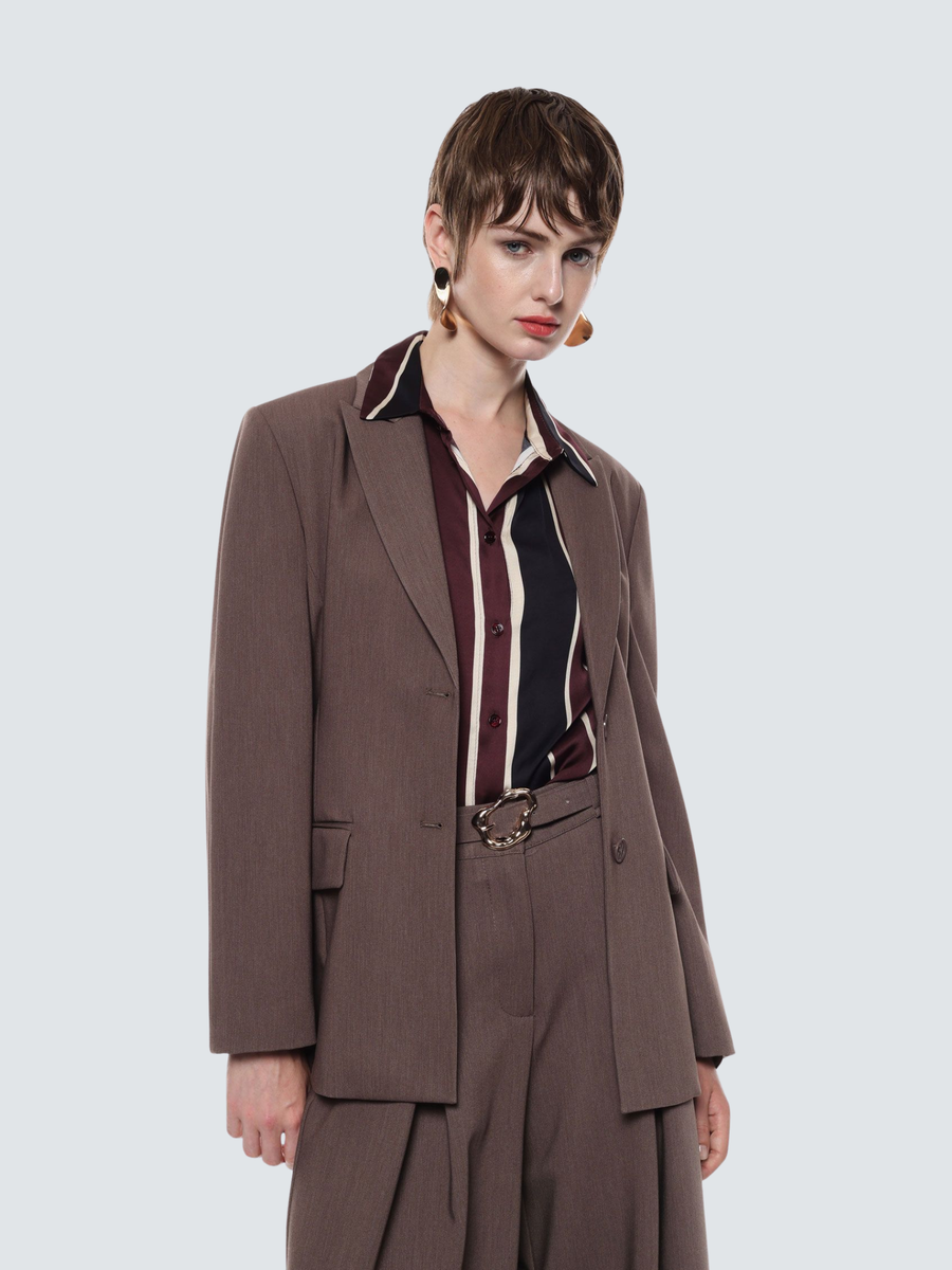 Blazer monopetto Imperial fango con tasche laterali JBD8KBY FANGO Imperial 