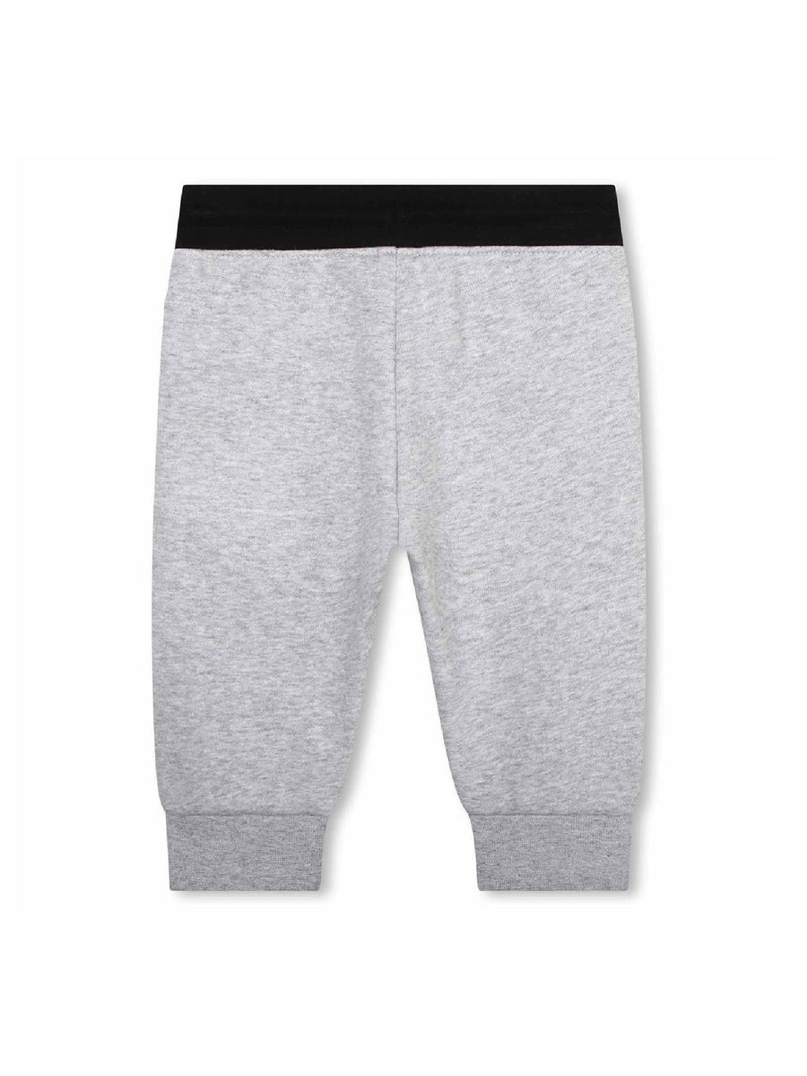 Pantalone tuta grigio con stampa iconica J04484 A32 Boss 