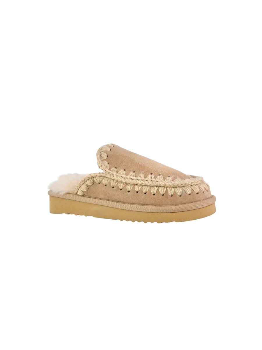 Mou " Eskimo Slipper Suede" cammello MU.FW101125A CAM Mou 
