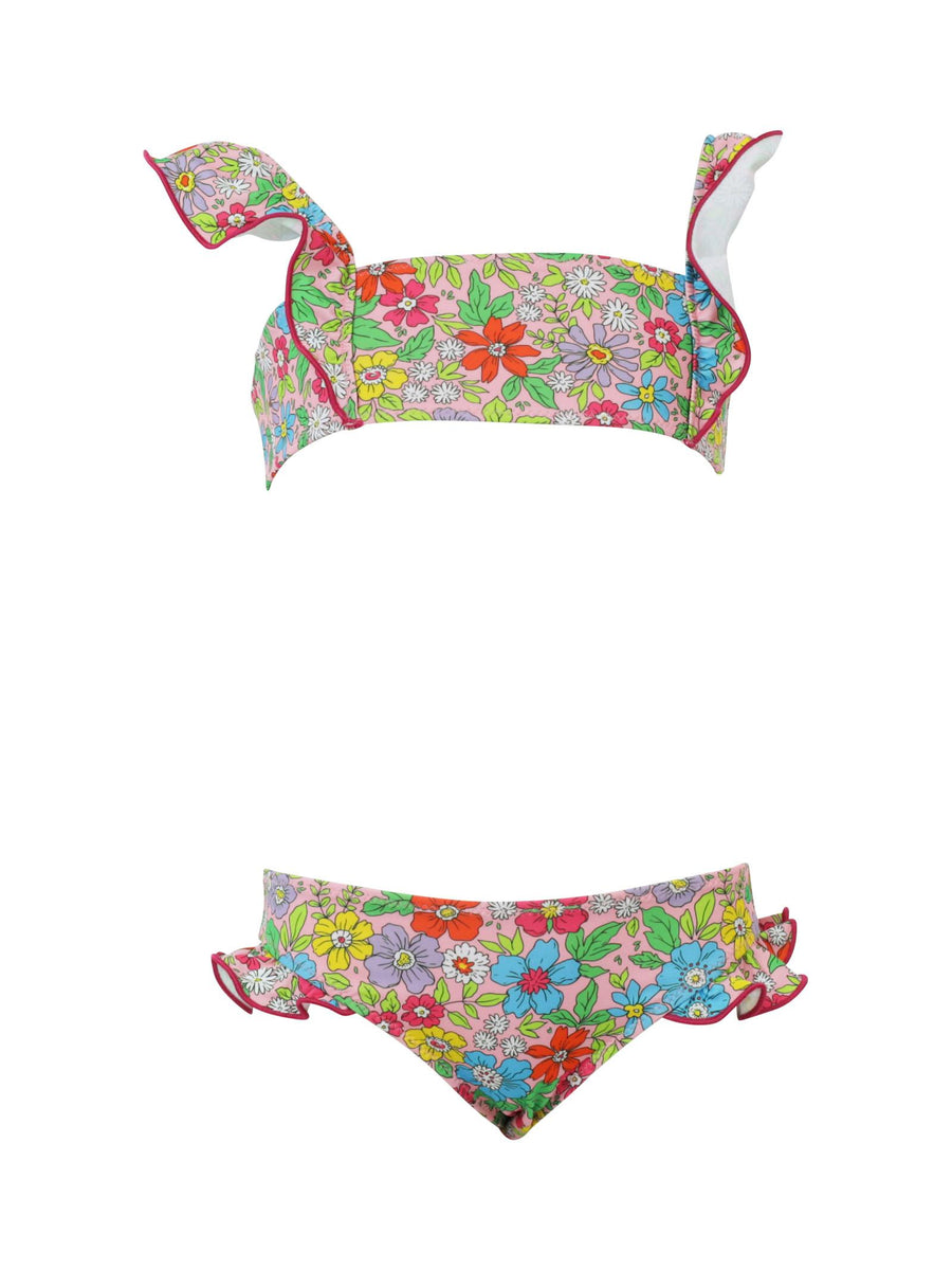 Costume top e slip con volant LINDY001 00446D MC2 SAINT BARTH 