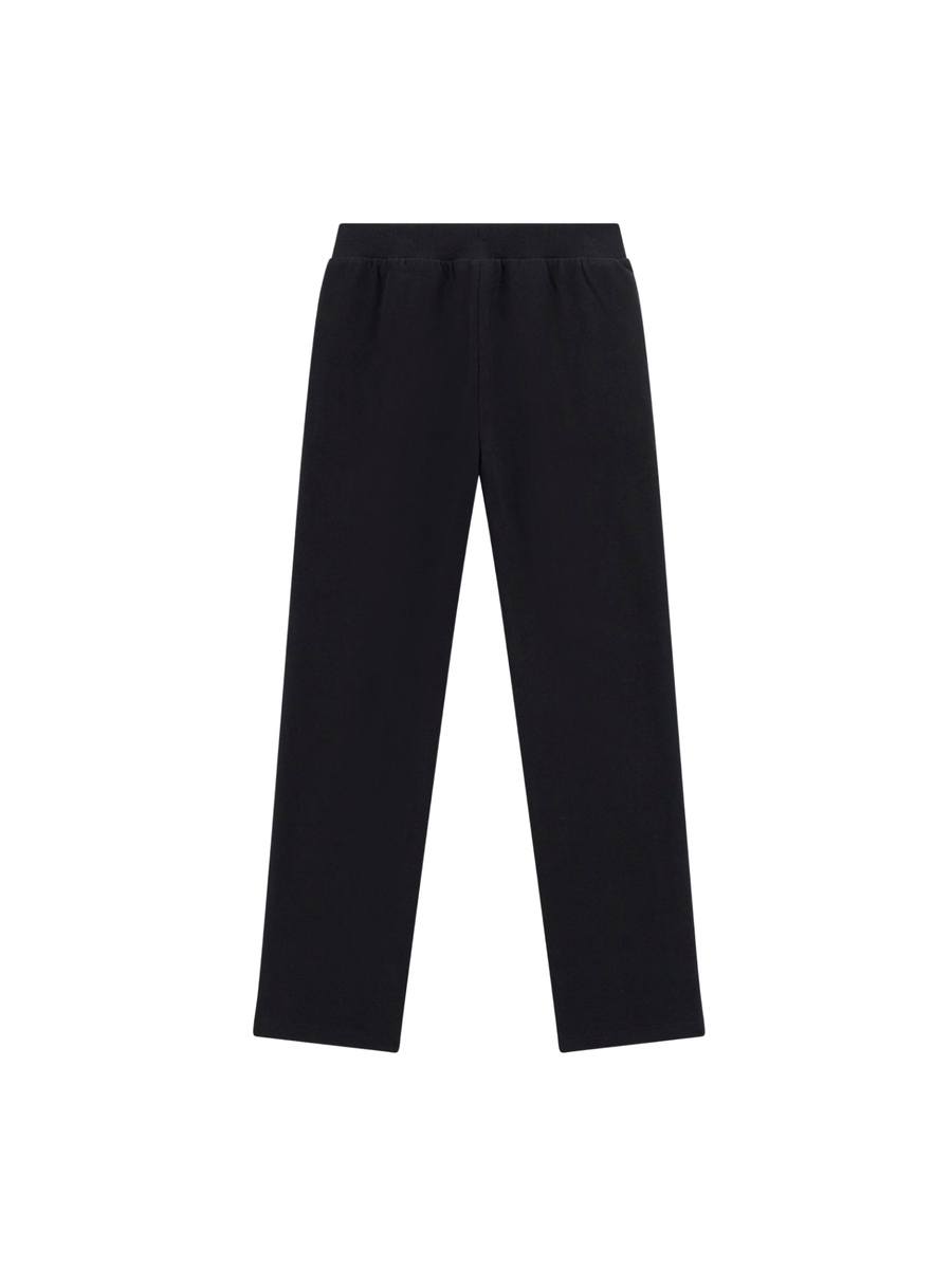 Pantalone in tuta Guess nera con dettagli strass J5YQ12KA6R4 JBLK Guess 