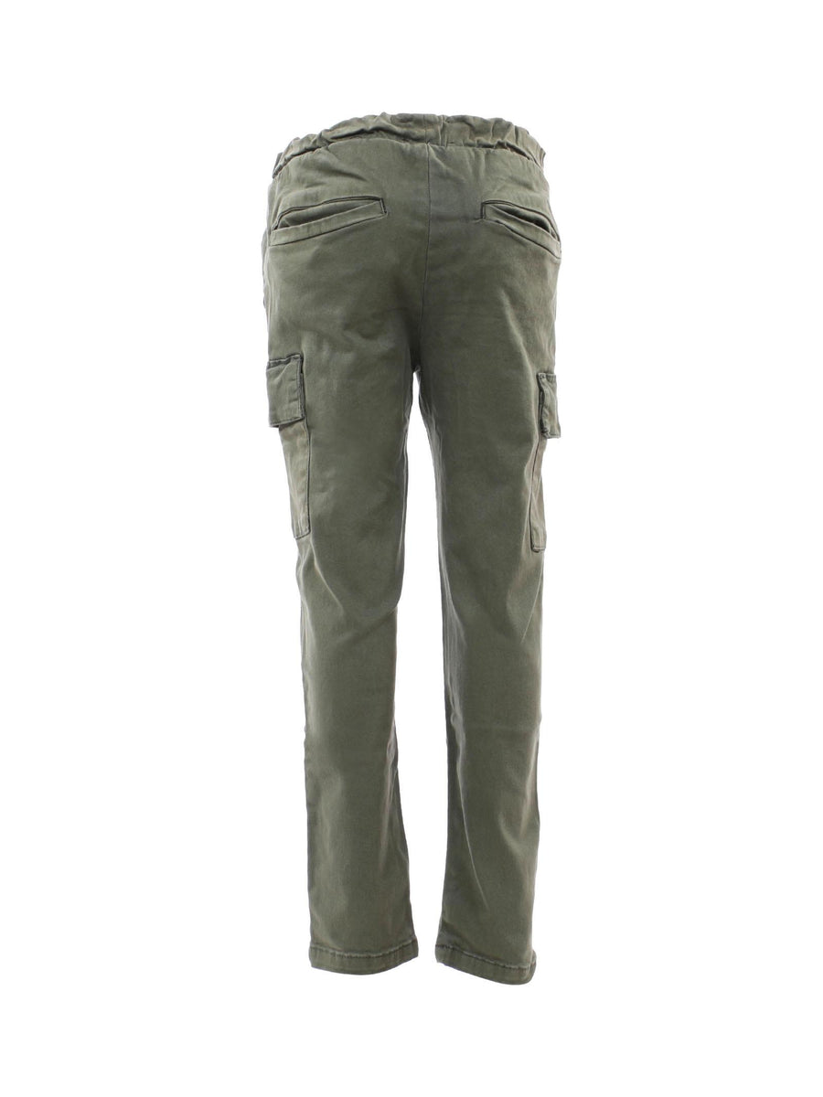 Pantalone cargo Trussardi verde TIA24037PA GREENMIL Trussardi 