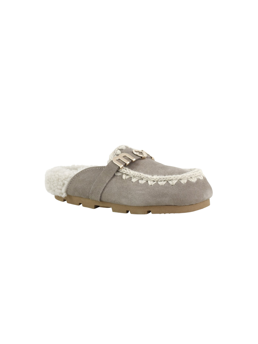 Mou "Winter Bio Slide Suede" grigio MU.FW431000A ELGRY Mou 