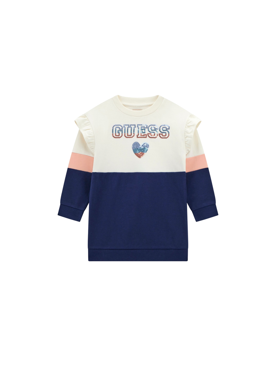 Abito Guess bicolore con paillettes K5YK06KA6R4 F078 Guess 