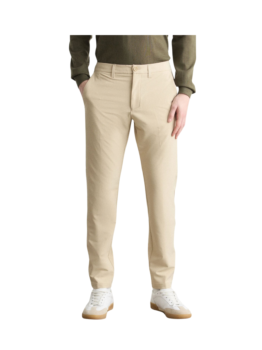 Pantalone slim fit Boss beige idrorepellente 50534303 269 Boss 