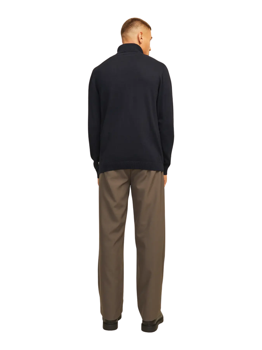 Maglione a collo alto Jack & Jones nero 12258051 Black Jack & Jones 