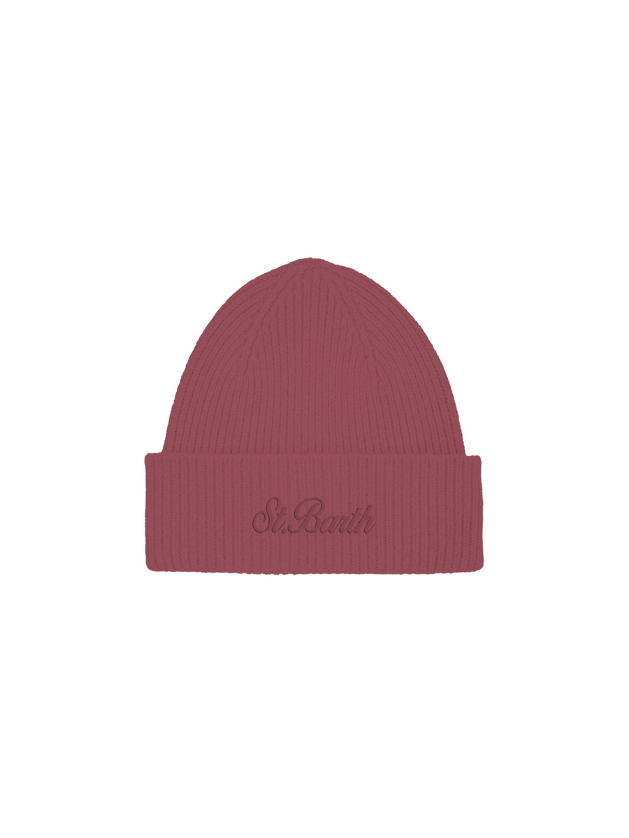 Cappello "23" Saint Barth rosso a costine MOS0004 00043I MC2 SAINT BARTH 