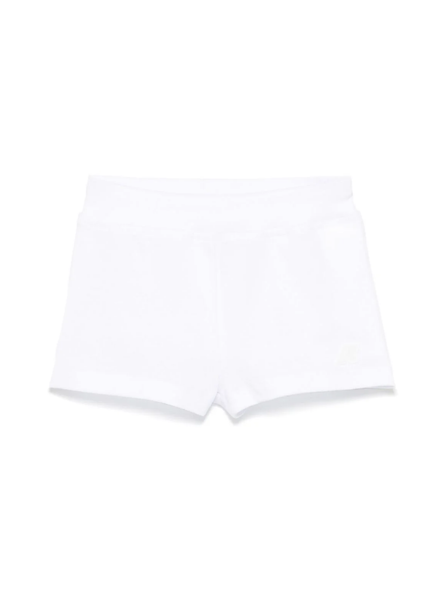 Shorts K-Way bianco modello Noisette K71376W 001 K-WAY 