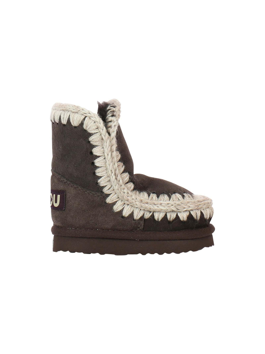 Mou Eskimo Kid in camoscio marrone mocha FK101000A MOCHA Mou 