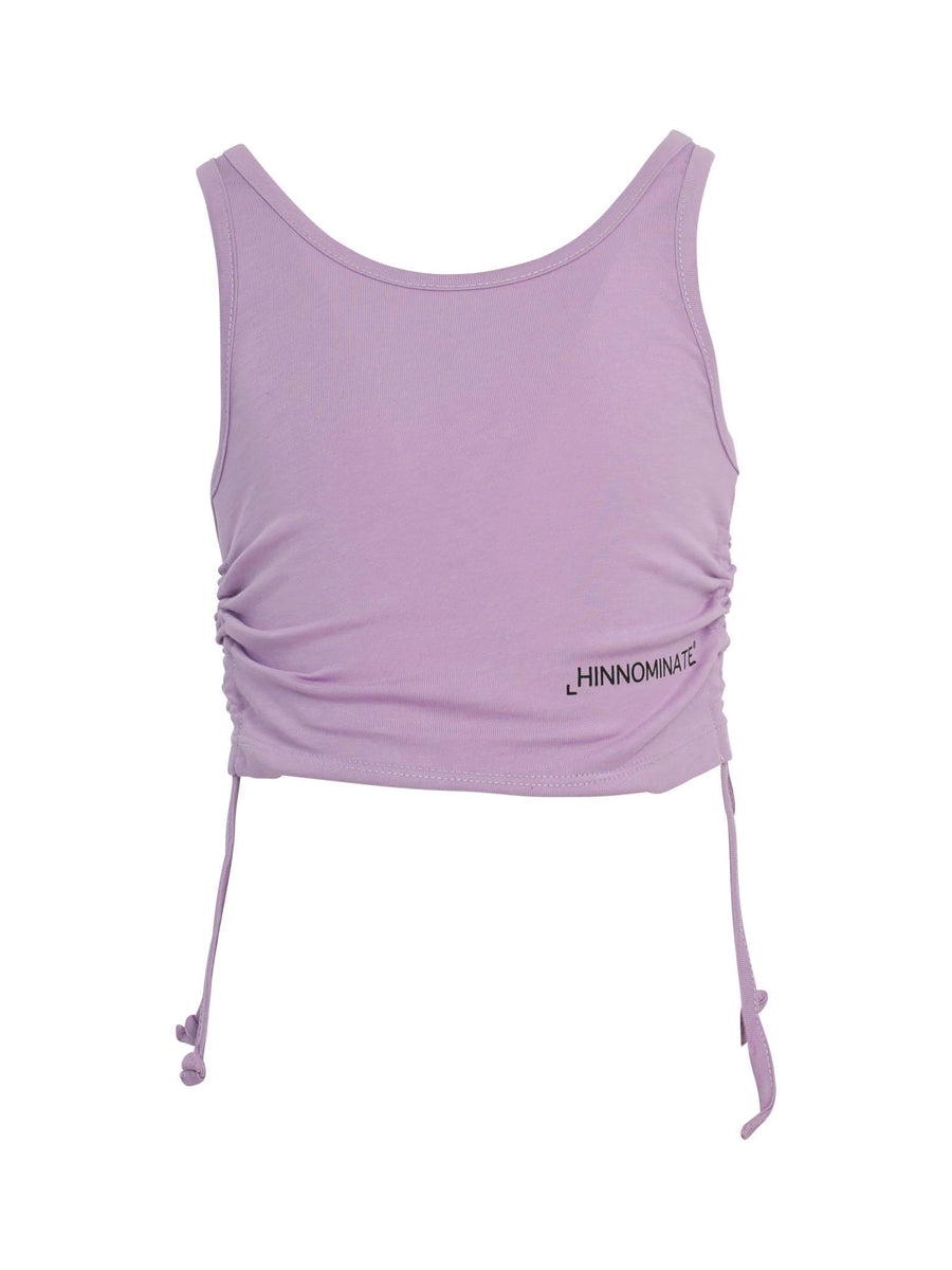 Top lilla con coulisse 3646M0126 LIL Hinnominate 