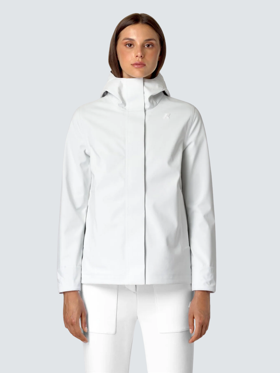 Giubbino "Madalina Bonded" K-Way bianco K21488W AK7 K-WAY 