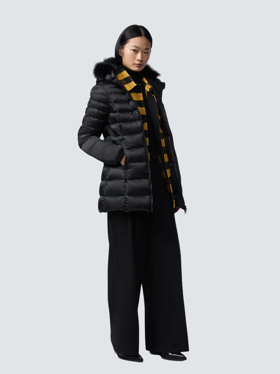 Giubbino lungo Refrigiwear nero W98118 G06000 Refrigiwear 