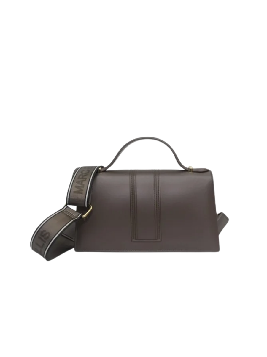 Borsa a mano "Flat Arrow" Marc Ellis cioccolato FLATARROWM COCOA/GLD Marc Ellis 