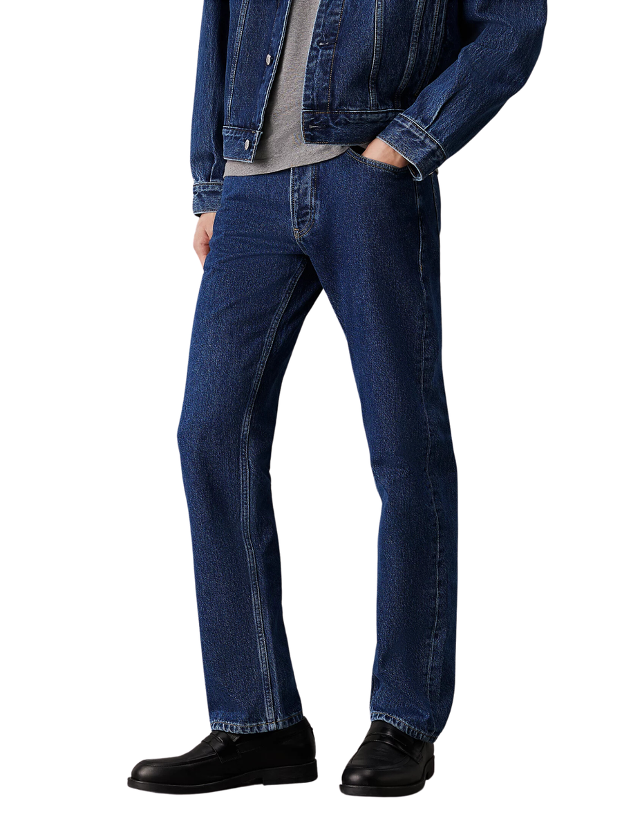 Jeans gamba dritta Calvin Klein in denim blu J30J325967 1BJ Calvin Klein 