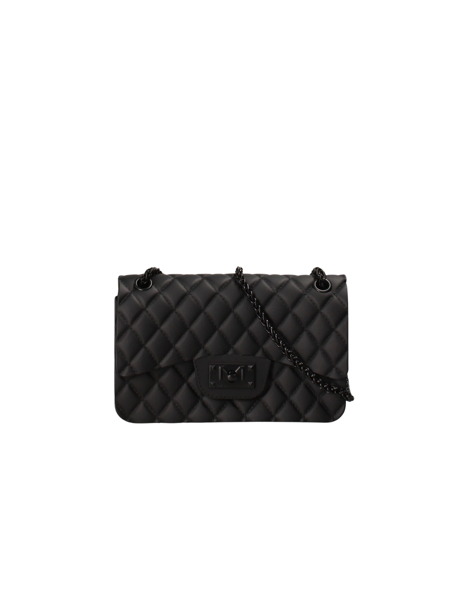 Borsa "Flat Falcon S" Marc Ellis nera tono su tono FLATFALC.S BLK/BLK Marc Ellis 