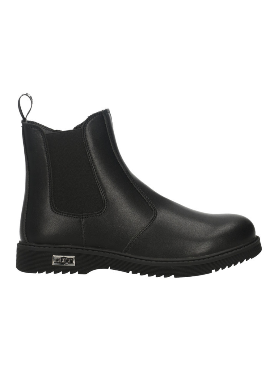 Stivaletto in ecopelle nero con zip laterale CLJ000900 BLK Cult 