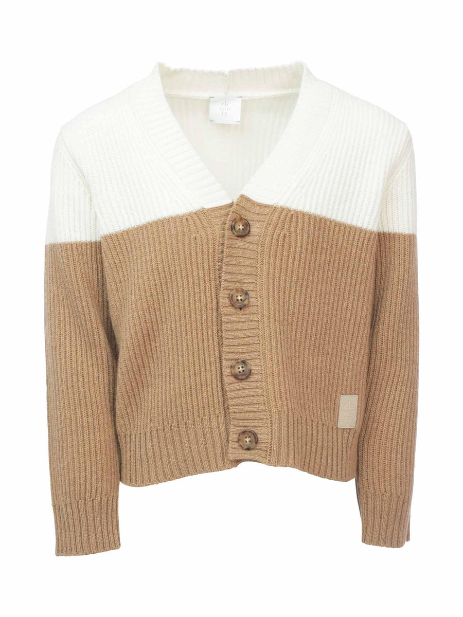 Cardigan a costine in lana e cashmere 4R9O50W0023 118AV Eleventy 